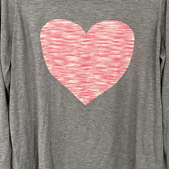 Torrid Plus Size 1XHeart Raglan Sweatshirt Sweater - Picture 2 of 9